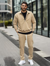 Set ZIPPER Premium Bej