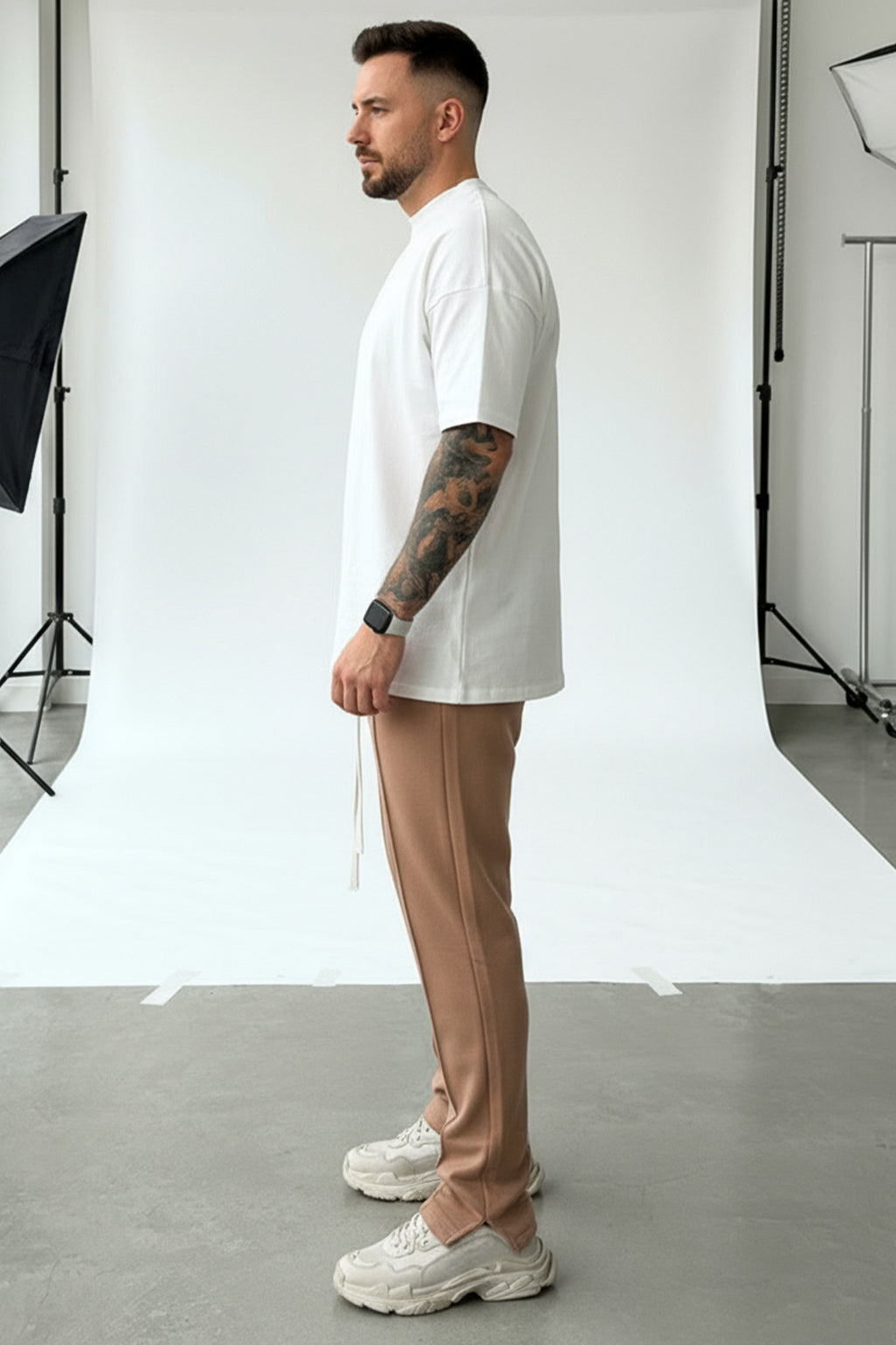 Pantaloni LXV Cappucino