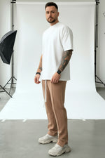 Pantaloni LXV Cappucino