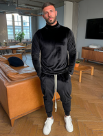 Set Catifea PREMIUM Street Negru
