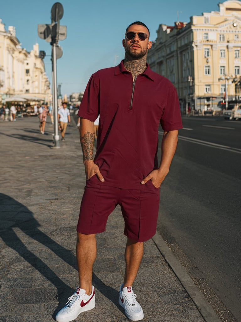 Compleu POLO PREMIUM Burgundy