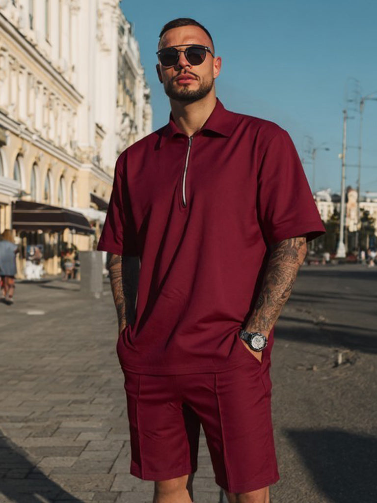 Compleu POLO PREMIUM Burgundy
