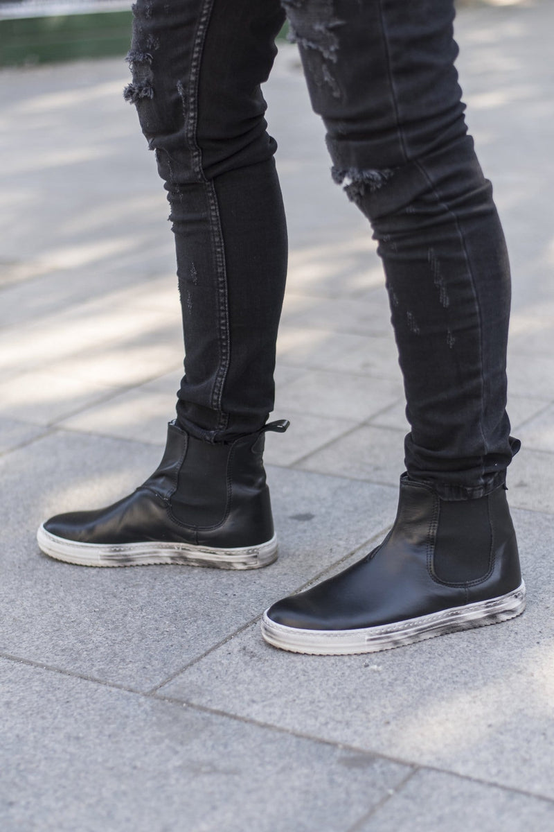Botine barbati DWhite