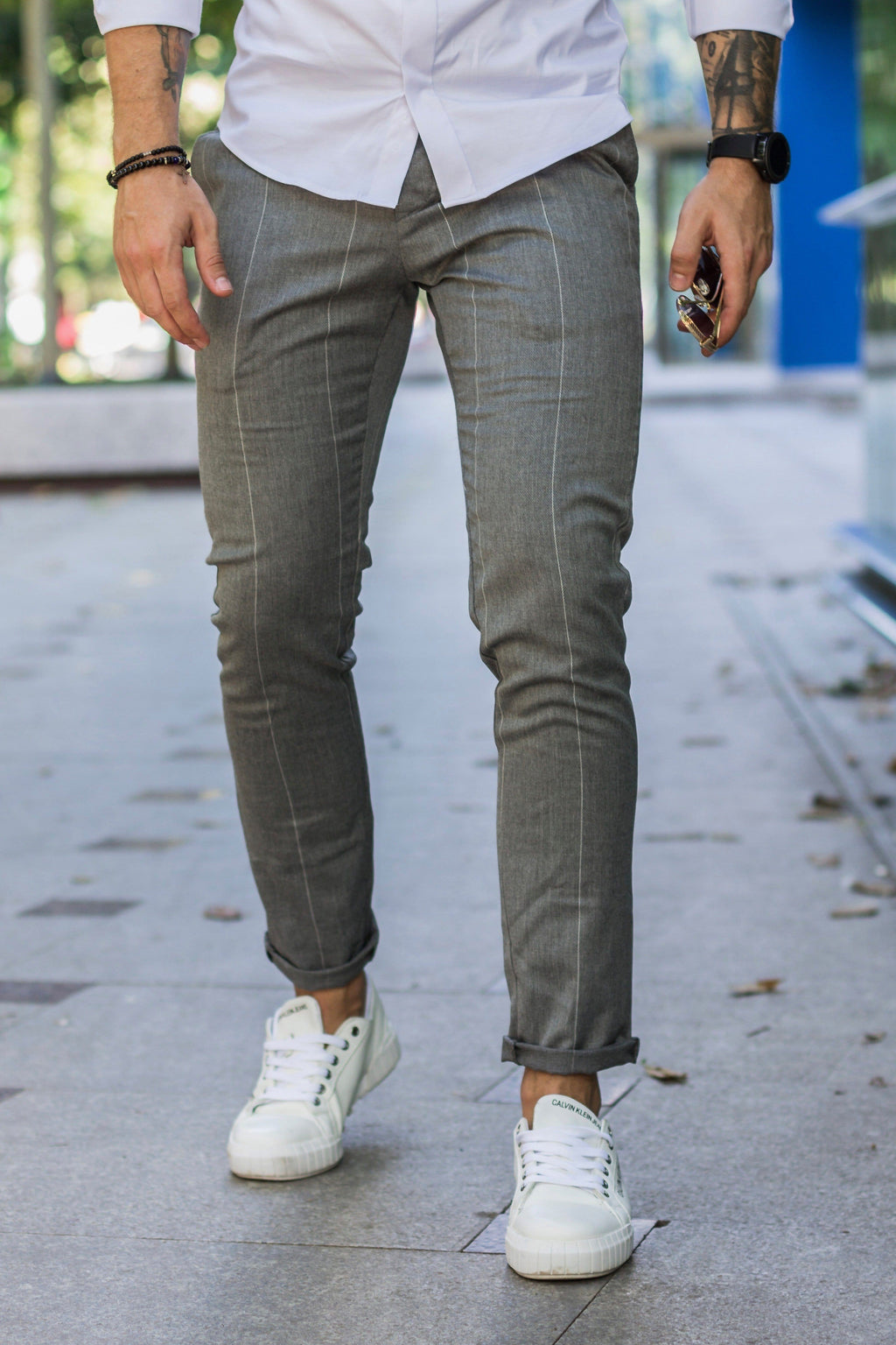 Pantaloni LF Dark Grey