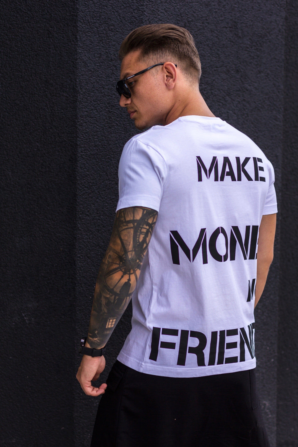 Tricou Money White