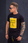 Tricou School Black