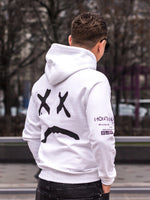 Hanorac Sad Face White