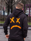 Hanorac Sad Face Black