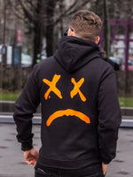 Hanorac Sad Face Black
