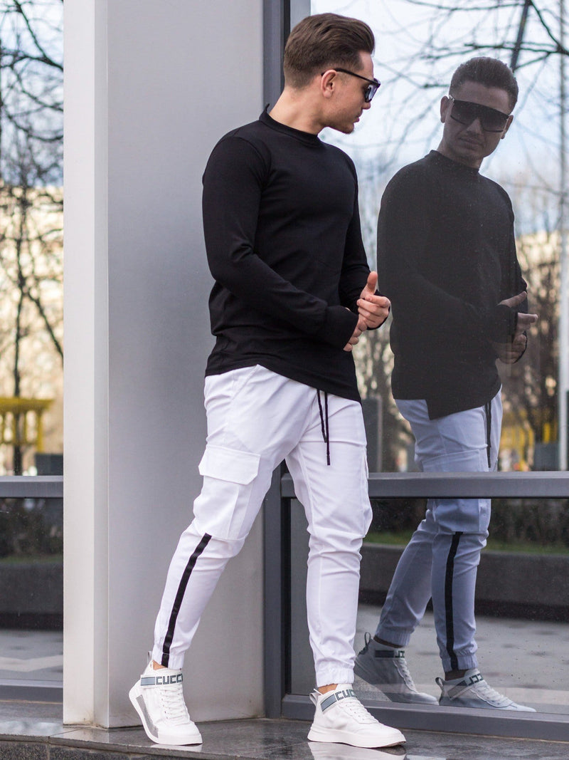 Pantaloni SKY White