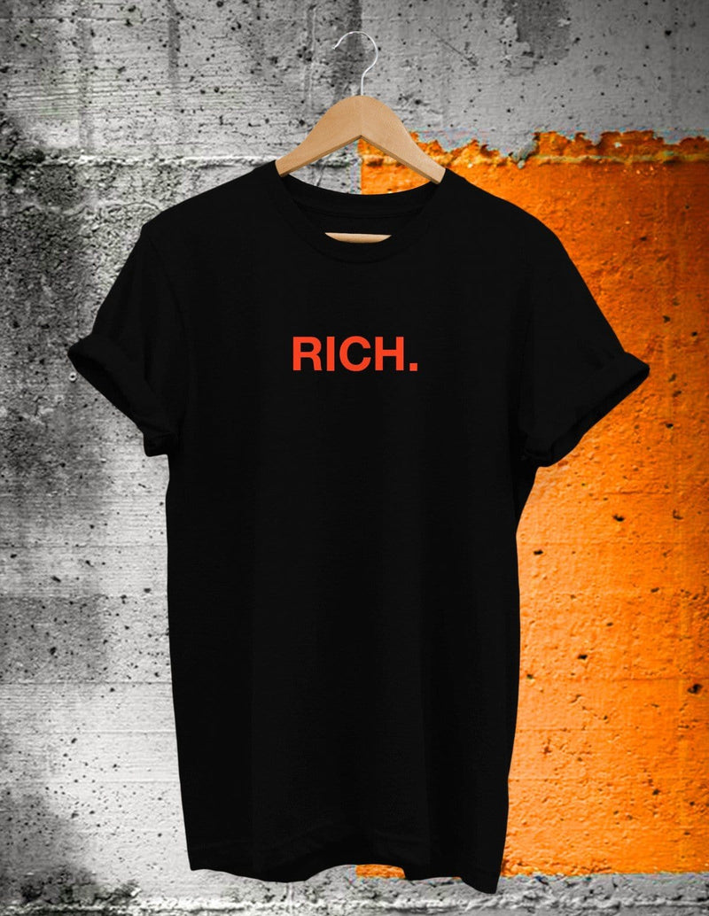 Tricou RICH. neon orange