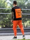 Tricou SCHOOL Neon Orange