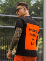 Tricou SCHOOL Neon Orange