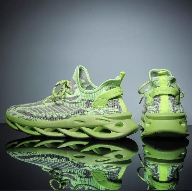 Adidasi YZ Neon Green