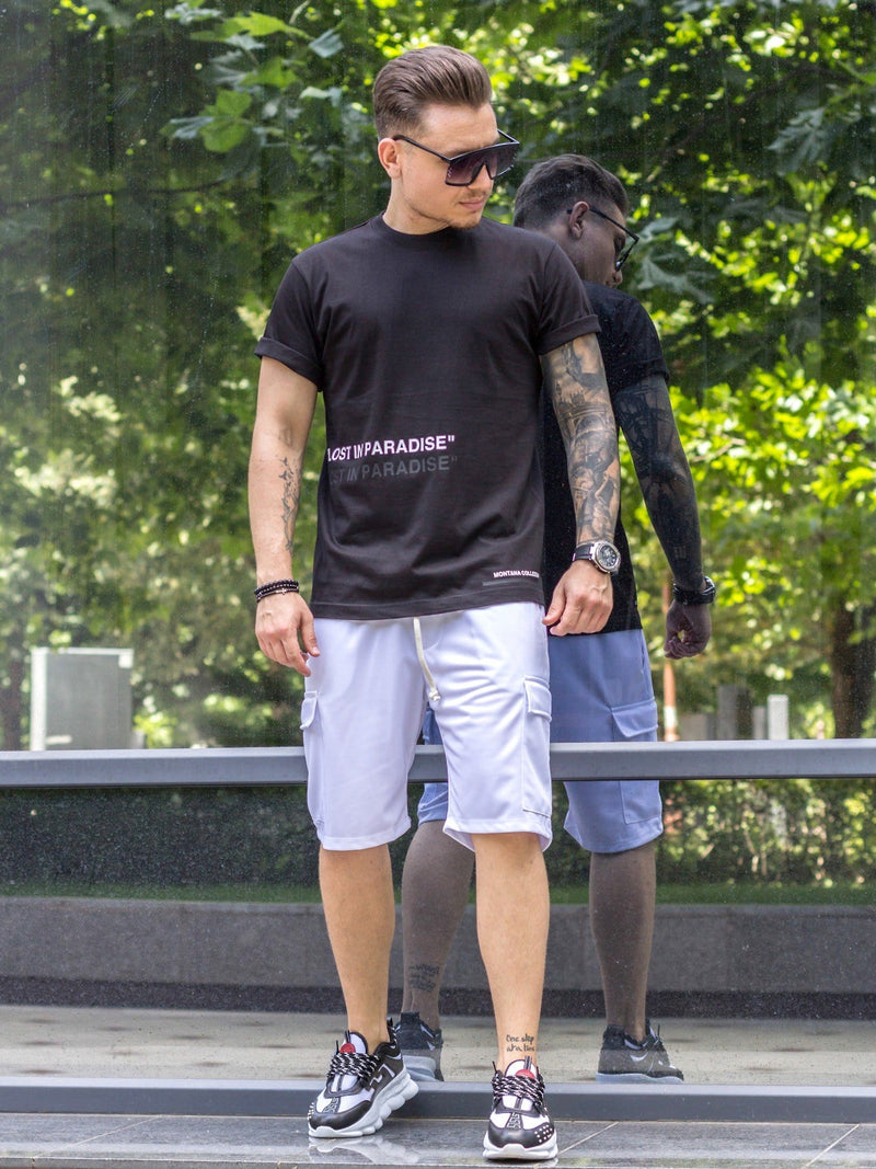 Compleu Tricou+Pantaloni LOST White