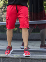 Pantaloni Scurti POLI Red
