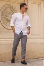 Pantaloni casual in grey