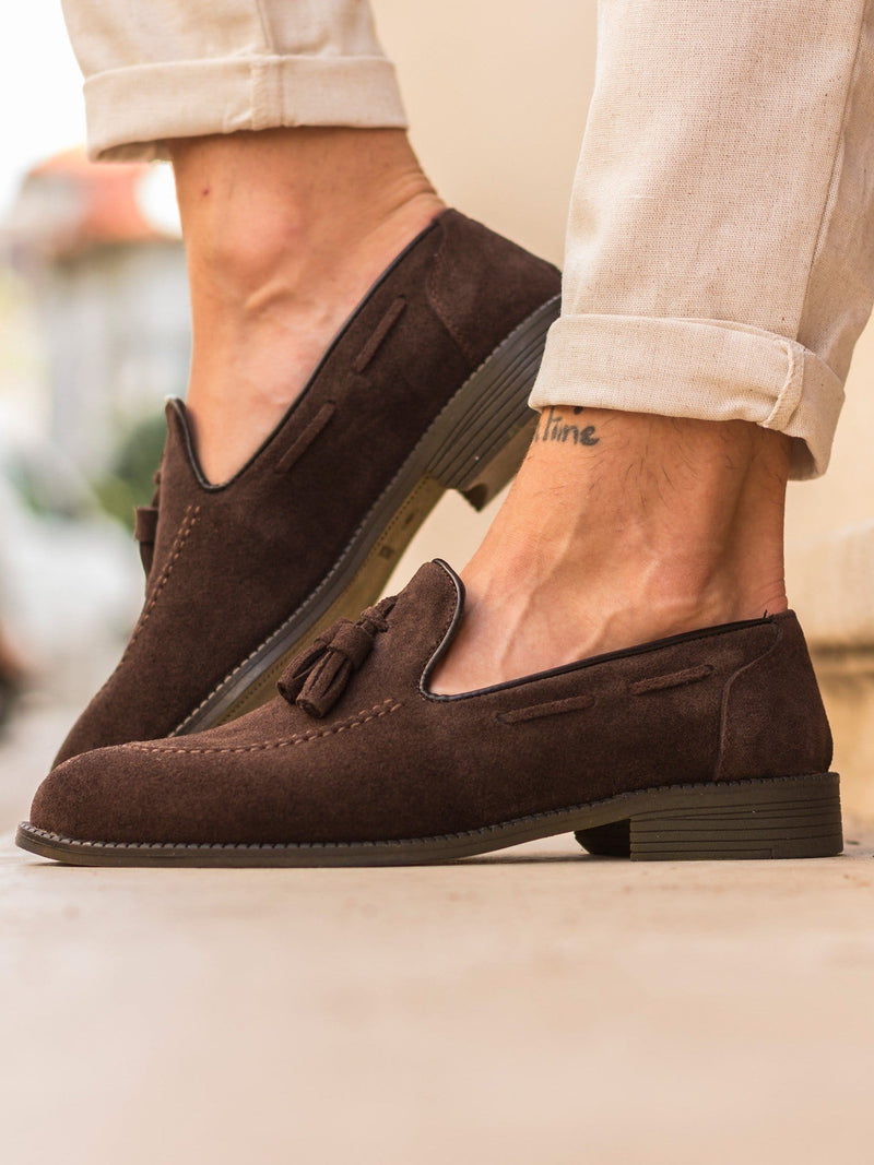 Pantofi Piele Intoarsa TC