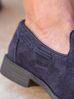 Pantofi Piele Intoarsa TC Blue