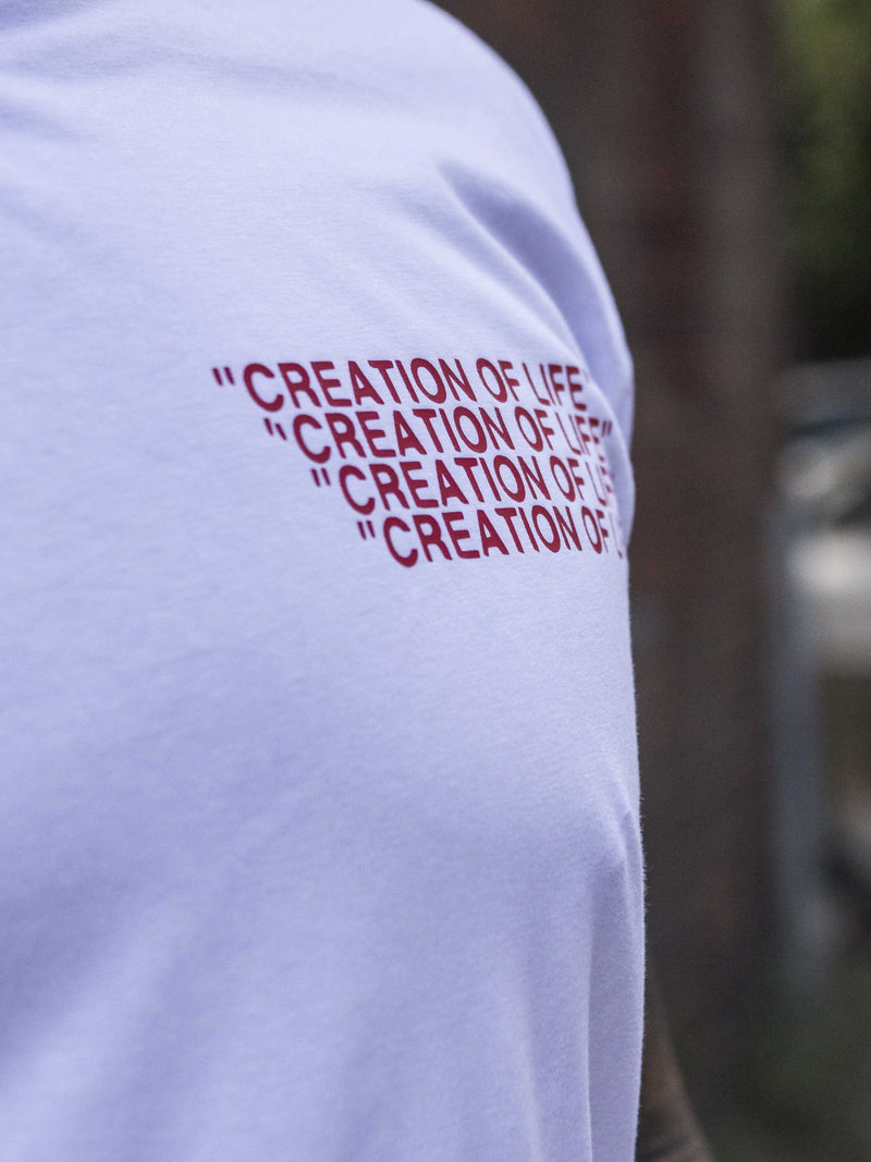 Tricou Creation White