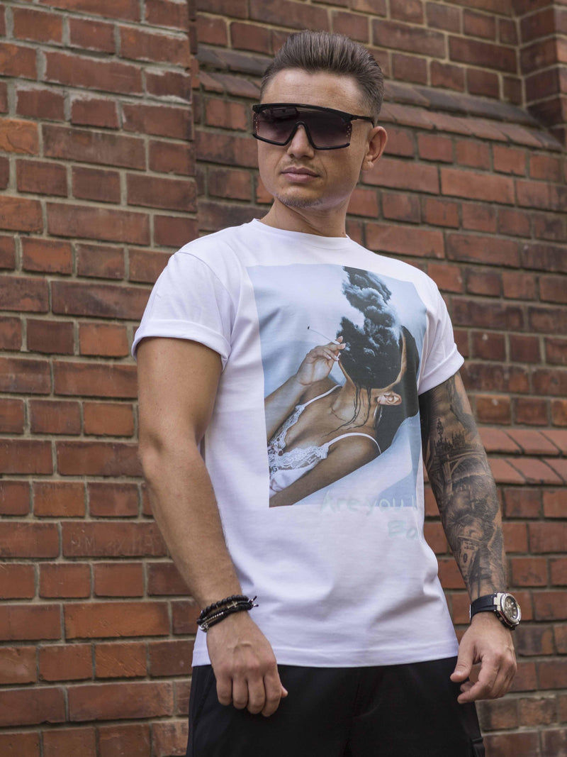 Tricou Are You Lost White
