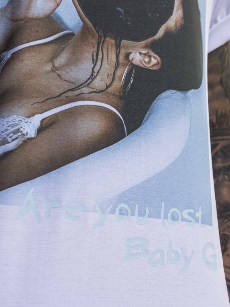Tricou Are You Lost White
