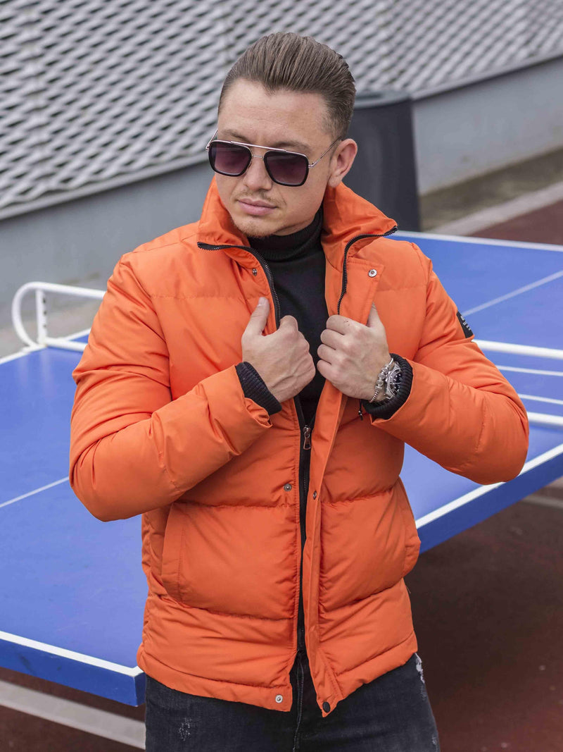Geaca Premium Designer Orange