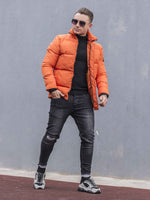 Geaca Premium Designer Orange