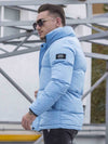 Geaca Premium Designer Baby Blue
