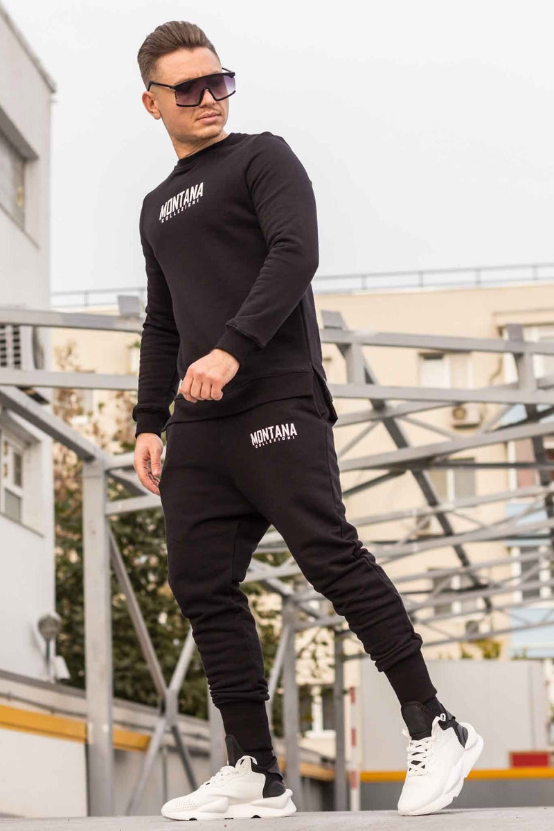 Compleu RICHIE RICH ALL BLACK (Tricou Cadou)