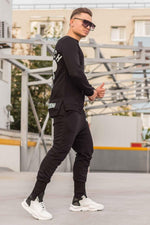 Compleu RICHIE RICH ALL BLACK (Tricou Cadou)