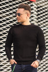 Pulover Texturat TM01 Negru
