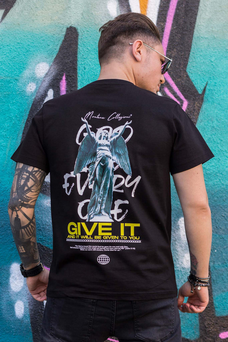 Tricou GIVE IT Black