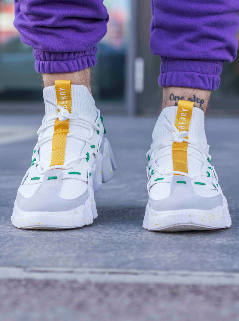 Sneakers Lift Neon-White