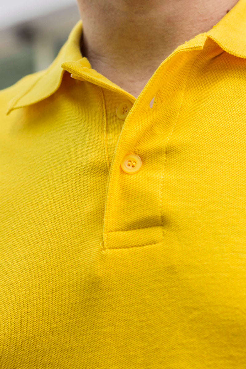 Tricou Polo Galben