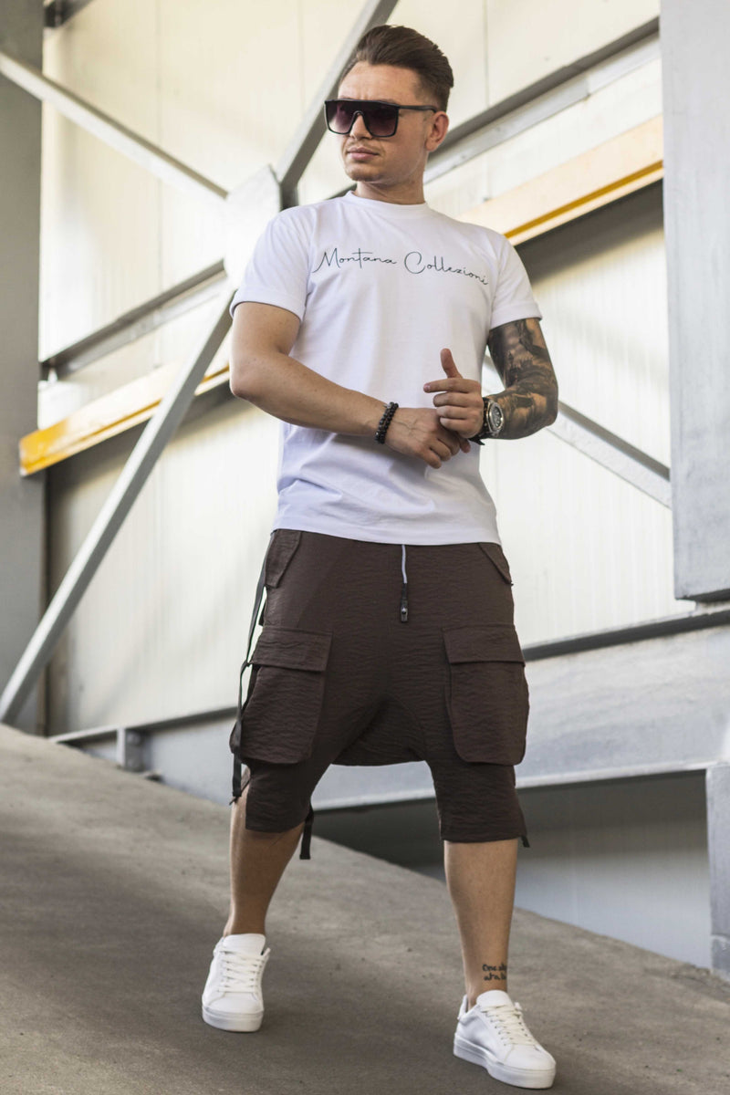Pantaloni Fashion din fâș LOW Brown