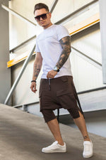 Pantaloni Fashion din fâș LOW Brown