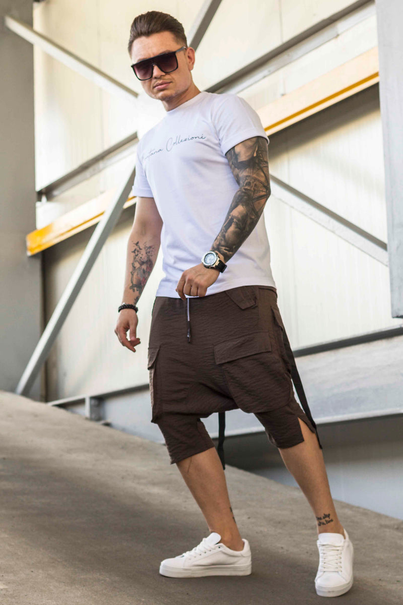 Pantaloni Fashion din fâș LOW Brown