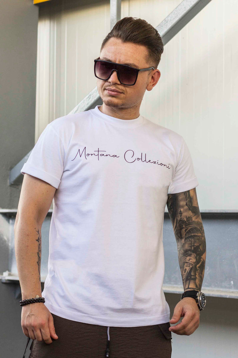 Tricou RICH BOY White