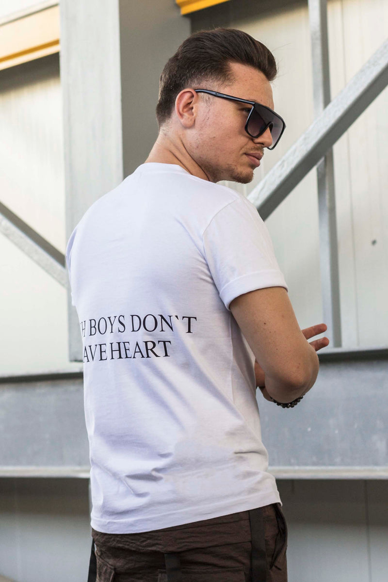 Tricou RICH BOY White