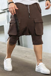 Pantaloni Fashion din fâș LOW Brown