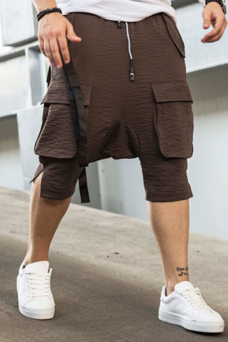 Pantaloni Fashion din fâș LOW Brown