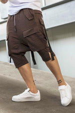 Pantaloni Fashion din fâș LOW Brown