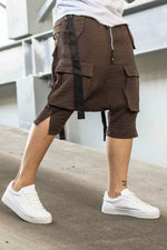 Pantaloni Fashion din fâș LOW Brown