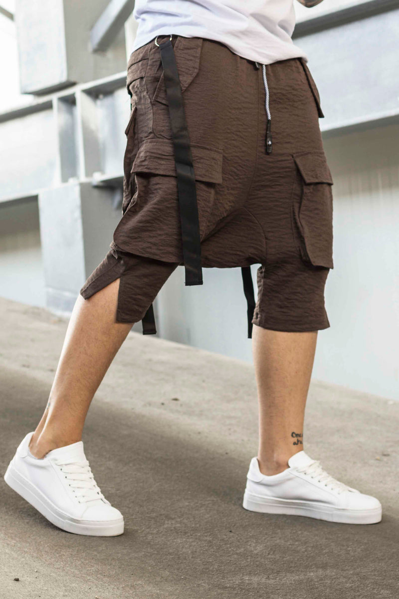 Pantaloni Fashion din fâș LOW Brown