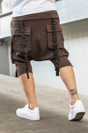 Pantaloni Fashion din fâș LOW Brown