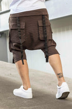Pantaloni Fashion din fâș LOW Brown