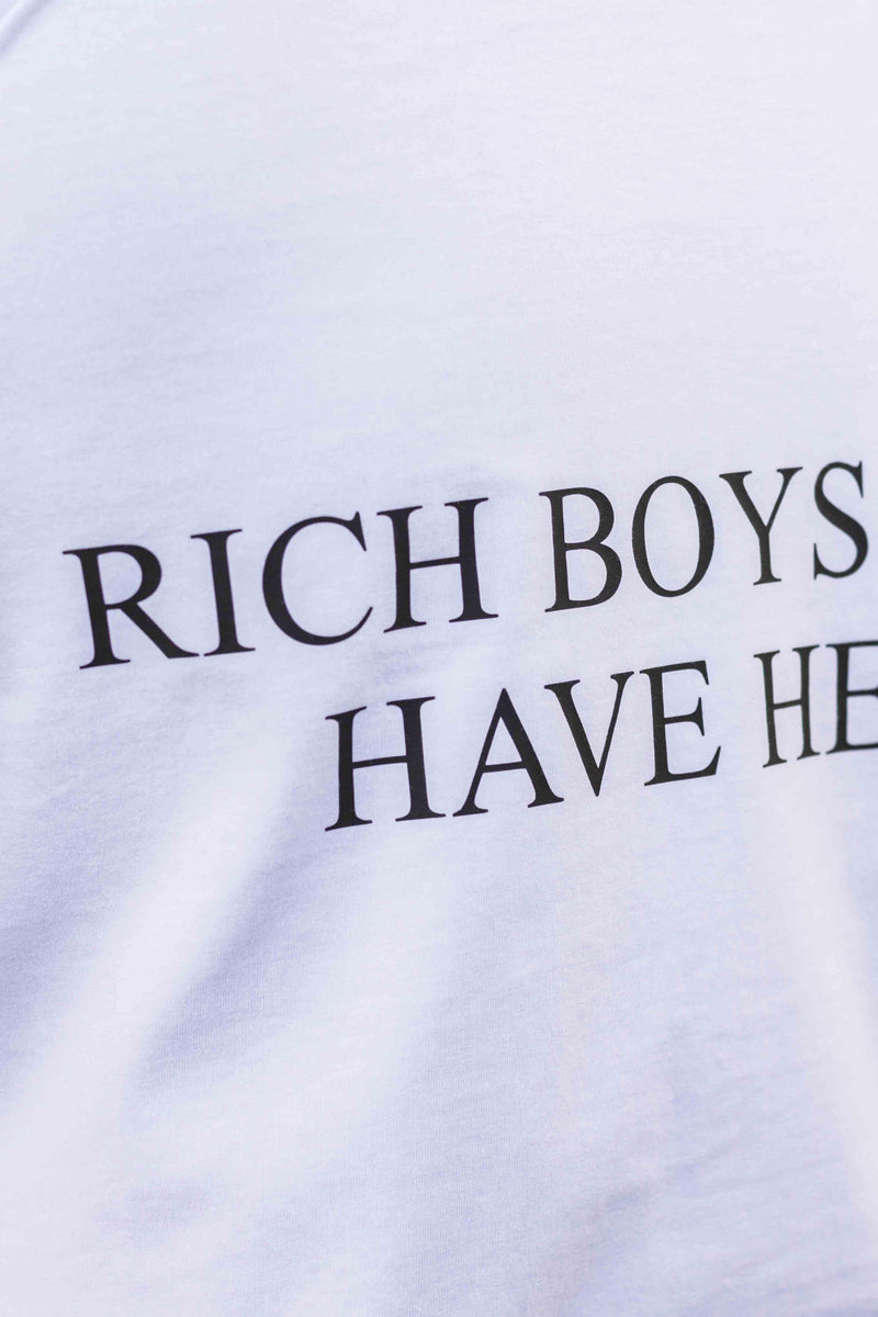 Tricou RICH BOY White
