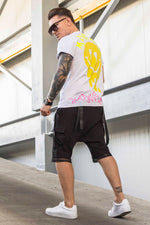 Pantaloni Fashion  din fâș MESH Black