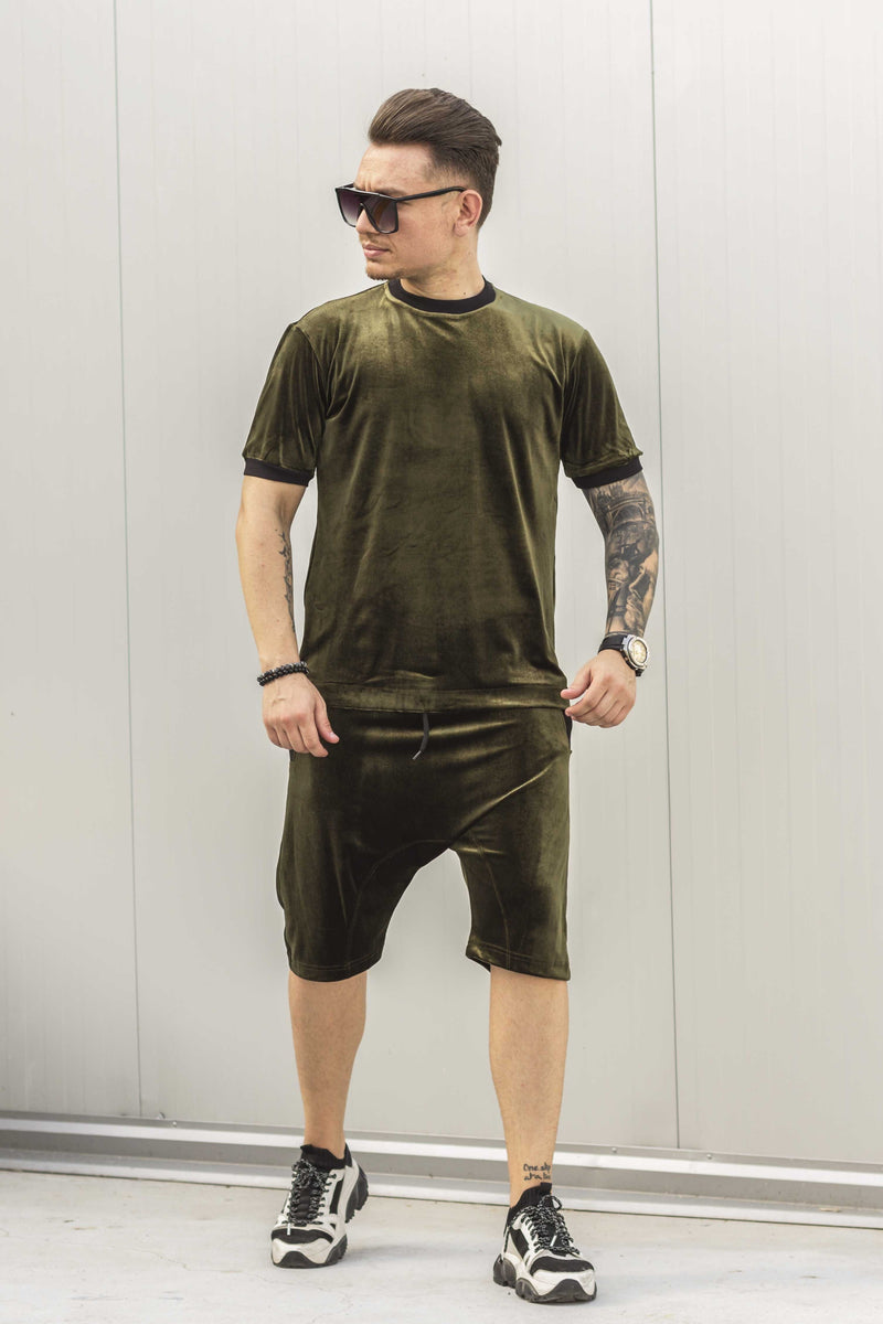 Compleu Velvet ST Green
